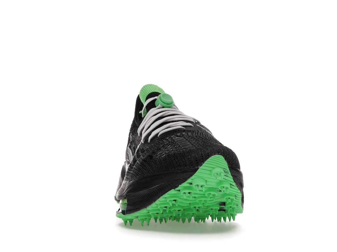 Nike Air Zoom Tempo Next% Flyknit Off-White Black Scream Green - vue secondaire A
