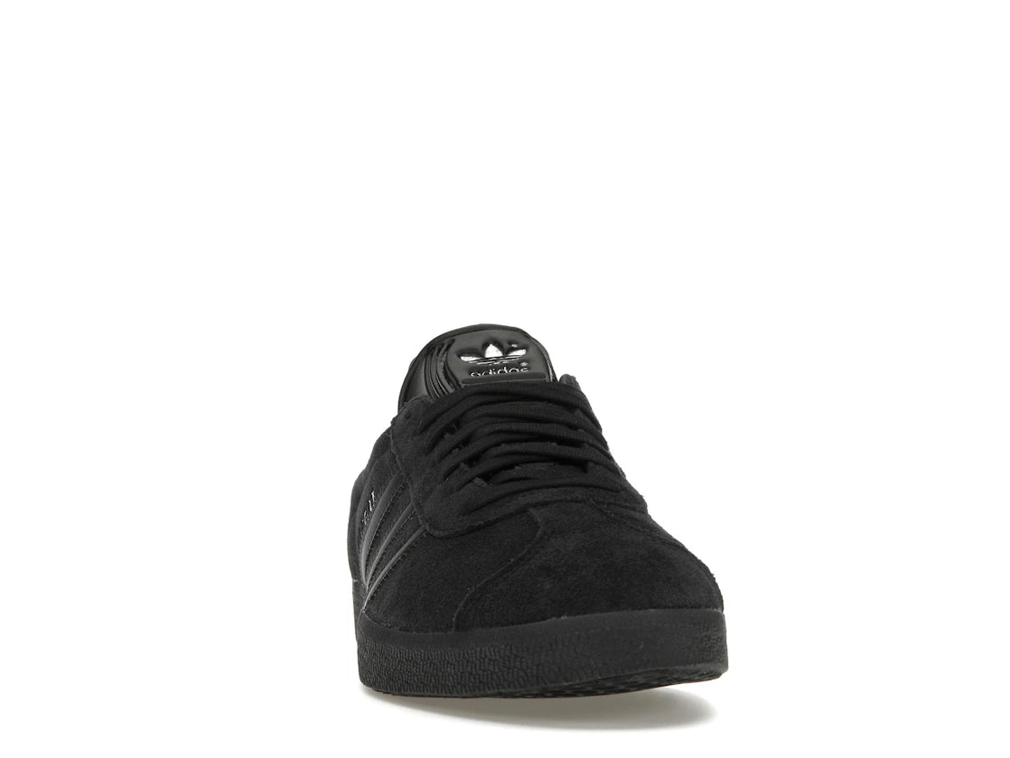adidas Gazelle All Black Silver Metallic - vue secondaire A