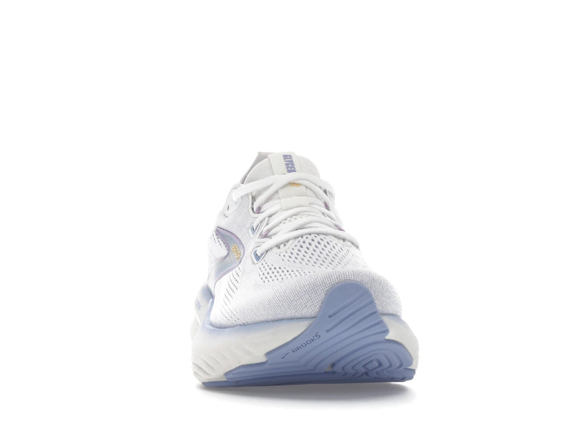 Brooks Glycerin 22 White Blue Heron Apricot (Women's) - vue secondaire A