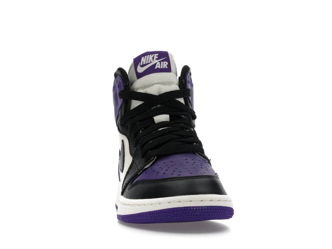 Jordan 1 Retro High Court Purple (GS) - vue secondaire A