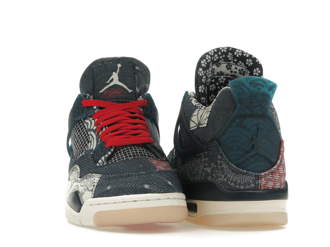 Jordan 4 Retro SE Sashiko - vue secondaire A