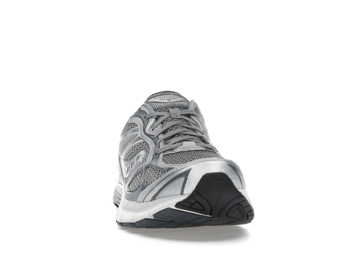 Saucony ProGrid Guide 7 Grey Silver - vue secondaire A