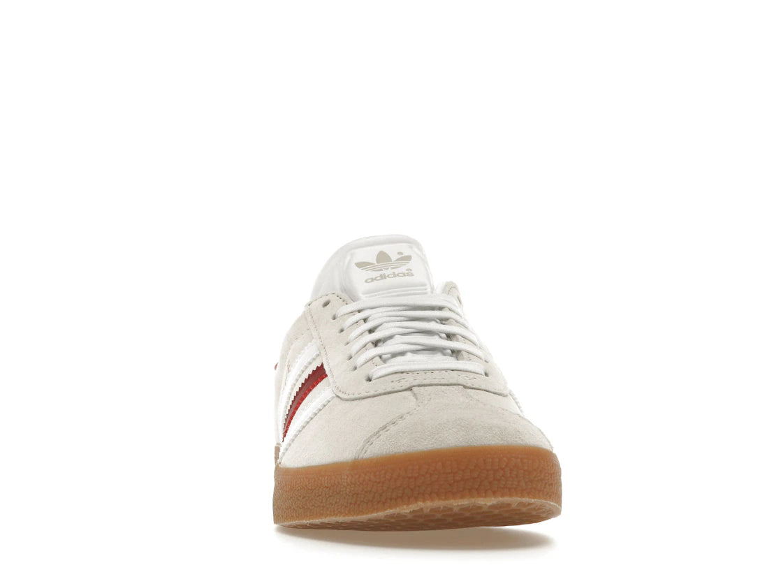 adidas Gazelle Aluminum Collegiate Burgundy - vue secondaire A