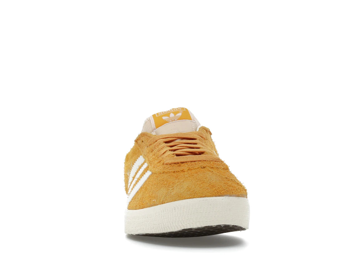 adidas Gazelle Gebraucht Gelb Off-White Creme Weiß - vue secondaire A