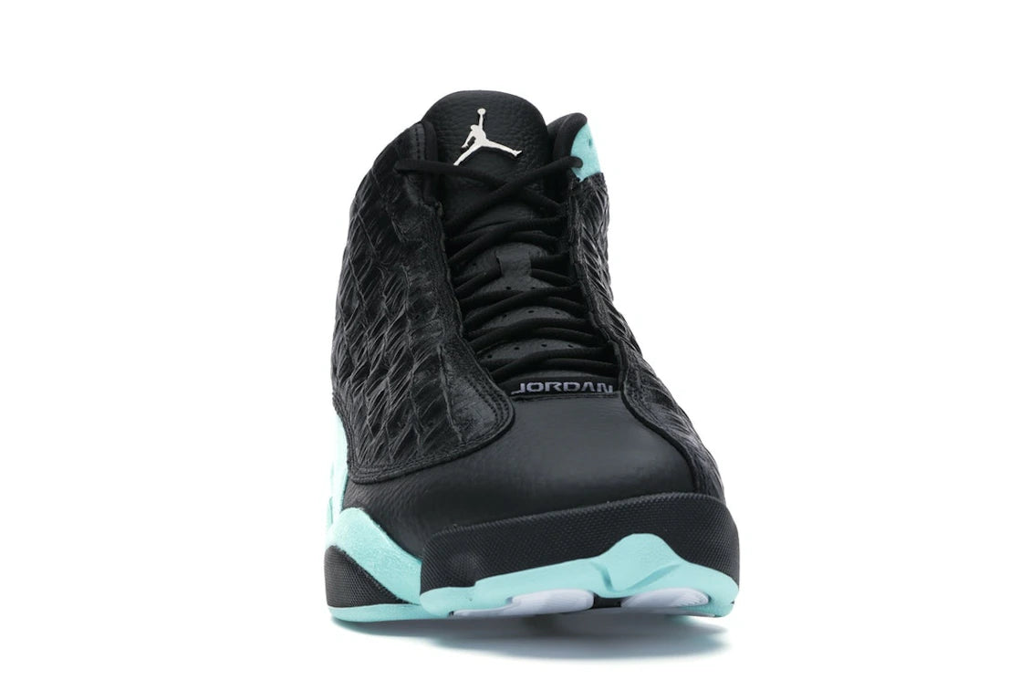 Jordan 13 Retro Schwarz/Inselgrün - vue secondaire A