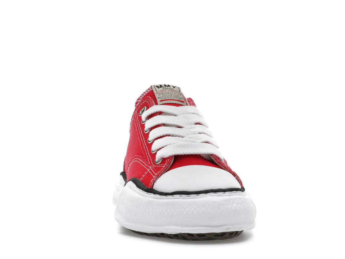 Maison Mihara Yasuhiro Peterson OG Sole Canvas Low Red - vue secondaire A