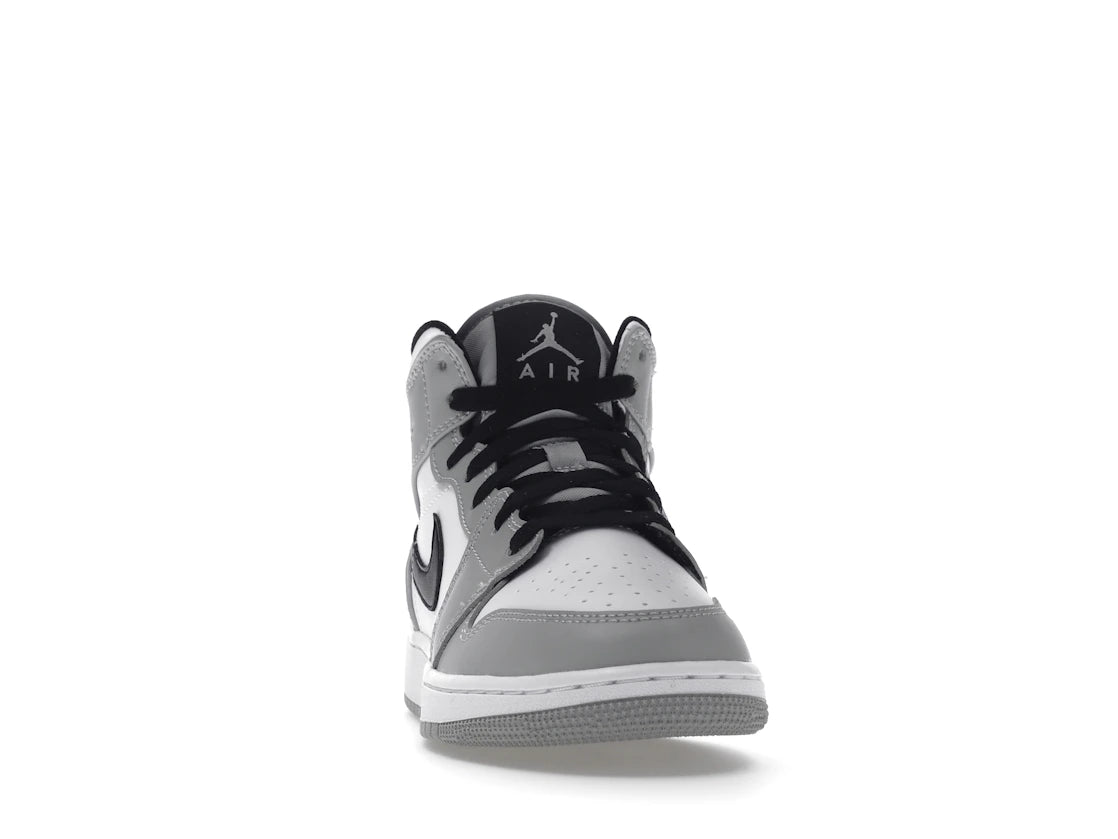 Jordan 1 Mid Light Smoke Grey (GS) - vue secondaire A