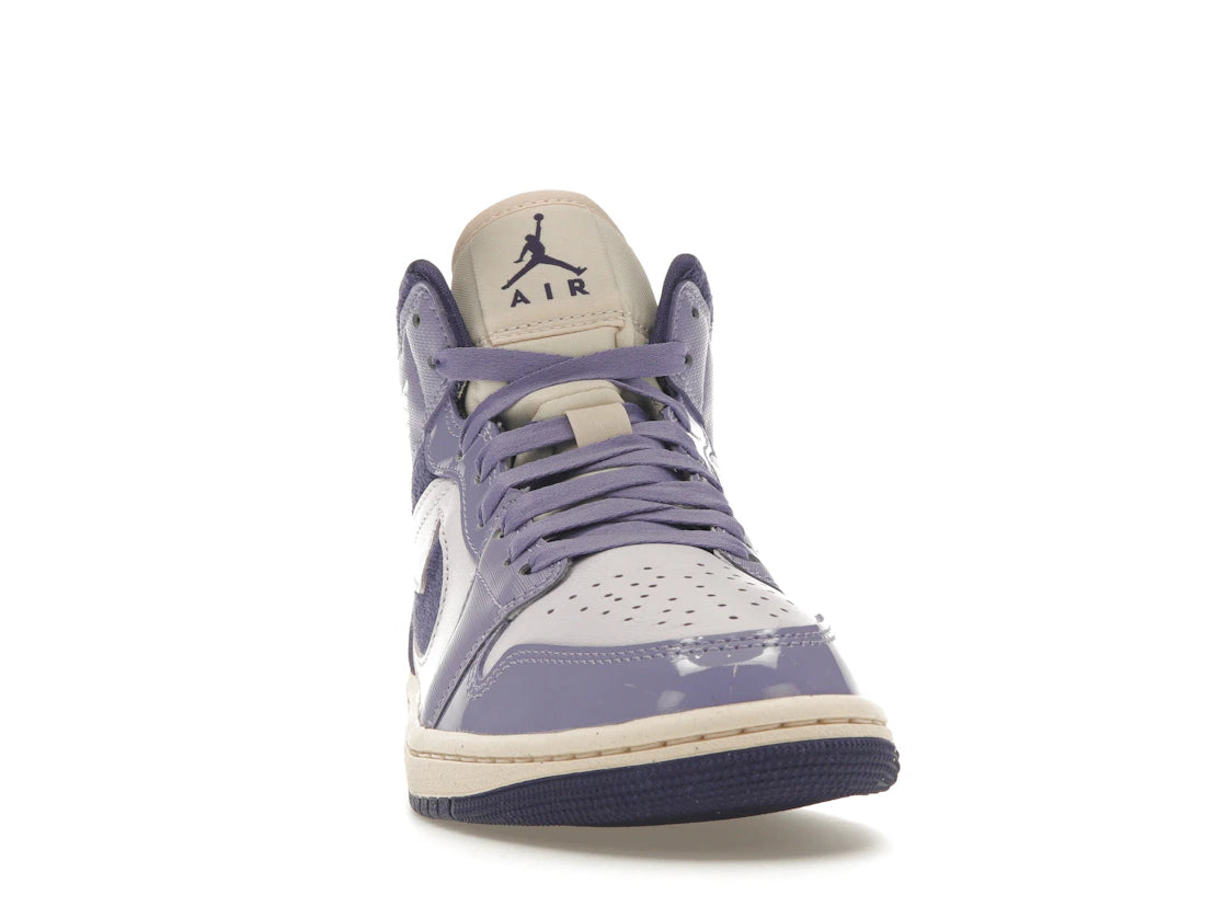 Jordan 1 Mid SE Chenille Sky J Light Purple (Women's) - vue secondaire A