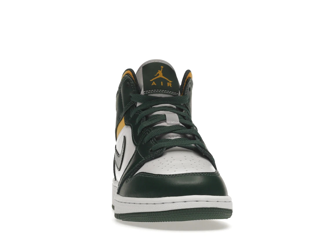 Jordan 1 Mid Sonics (2021) (GS) - vue secondaire A