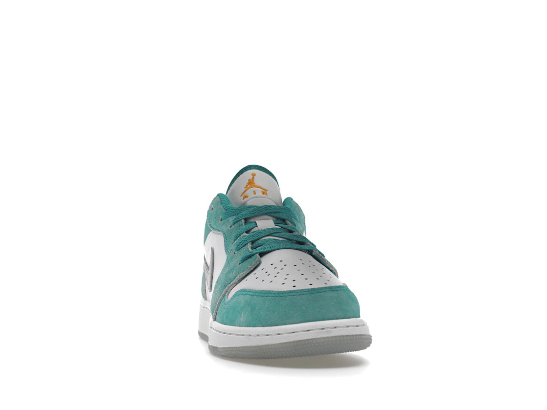 Jordan 1 Low New Emerald (GS) - vue secondaire A