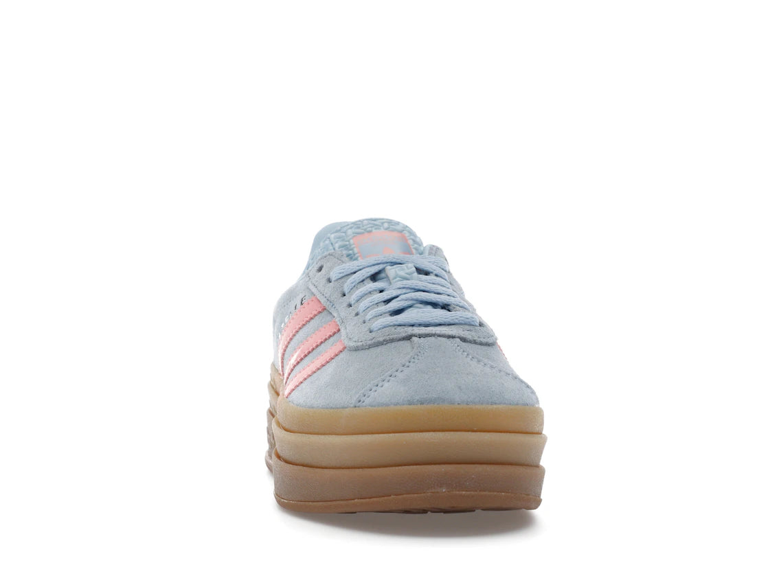 adidas Gazelle Bold Clear Sky Semi Pink Spark (Kids) - vue secondaire A