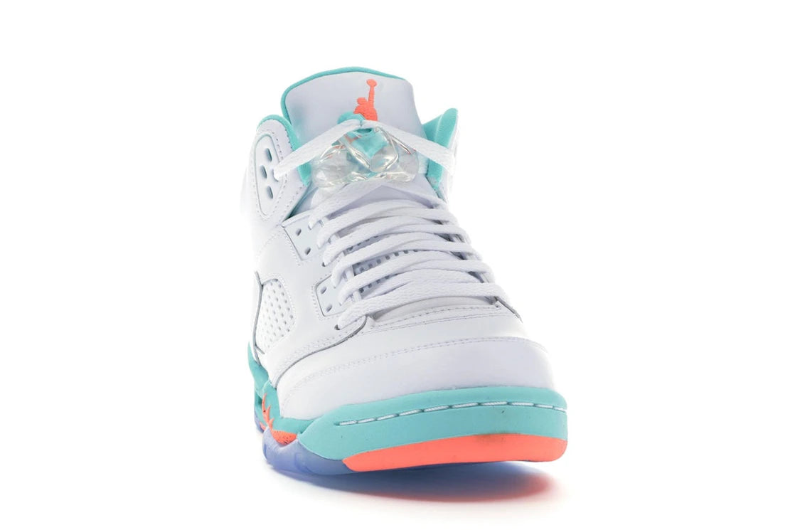 Jordan 5 Retro Light Aqua (GS) - vue secondaire A