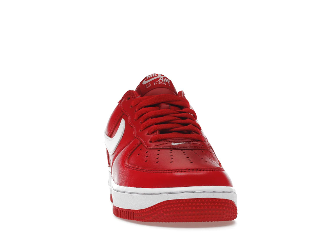 Nike Air Force 1 Low Retro QS Farbe des Monats University Red White - vue secondaire A