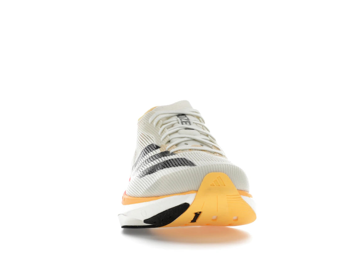 adidas Adizero Takumi Sen 10 Ivory Core Black Off White - vue secondaire A