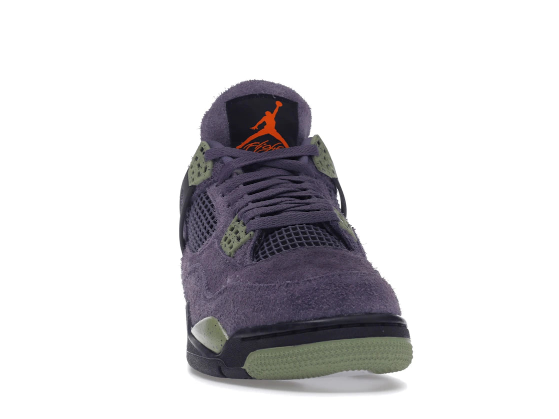 Jordan 4 Retro Canyon Purple (Women's) - vue secondaire A