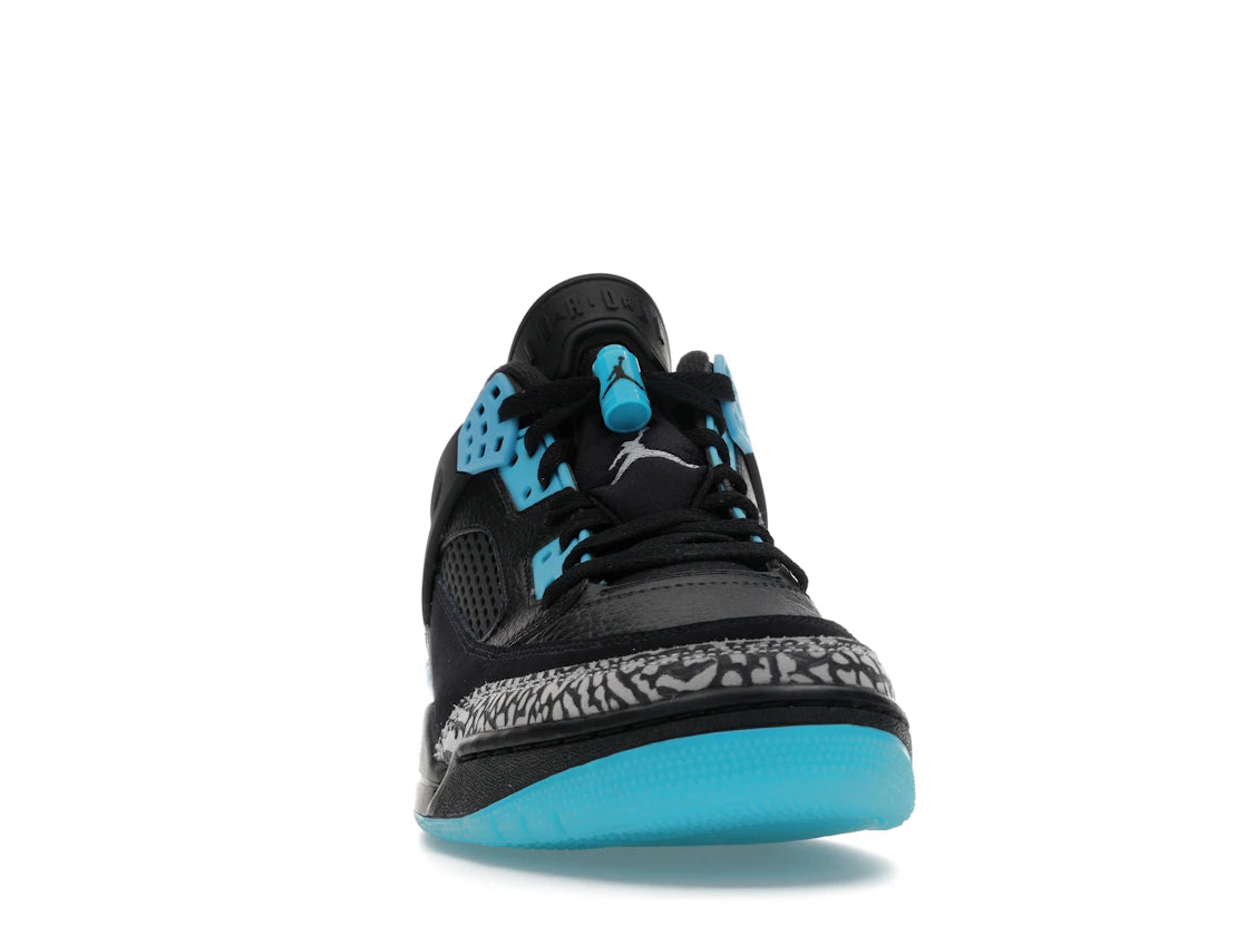 Jordan Spizike Low Black Gamma Blue - vue secondaire A