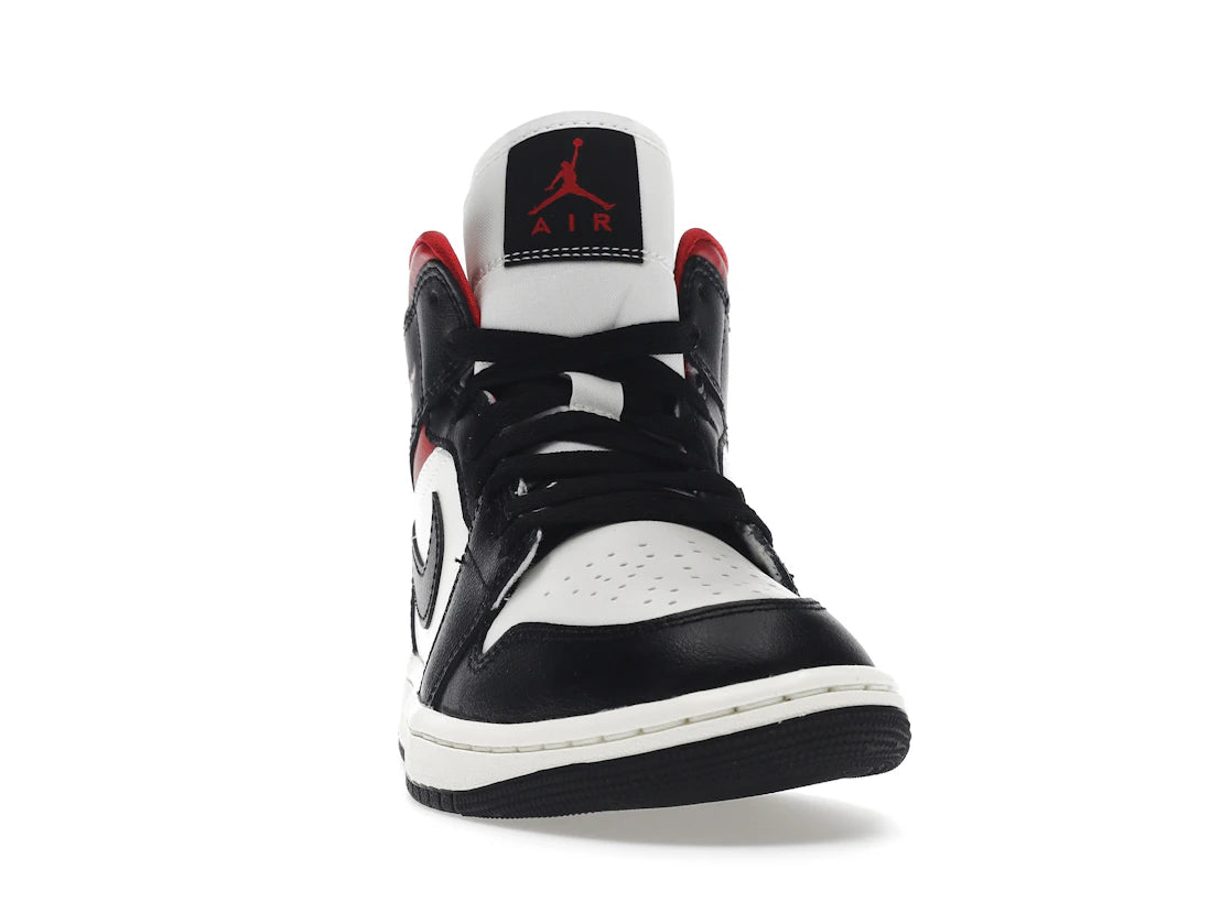 Jordan 1 Mid Gym Red Panda (Women's) - vue secondaire A