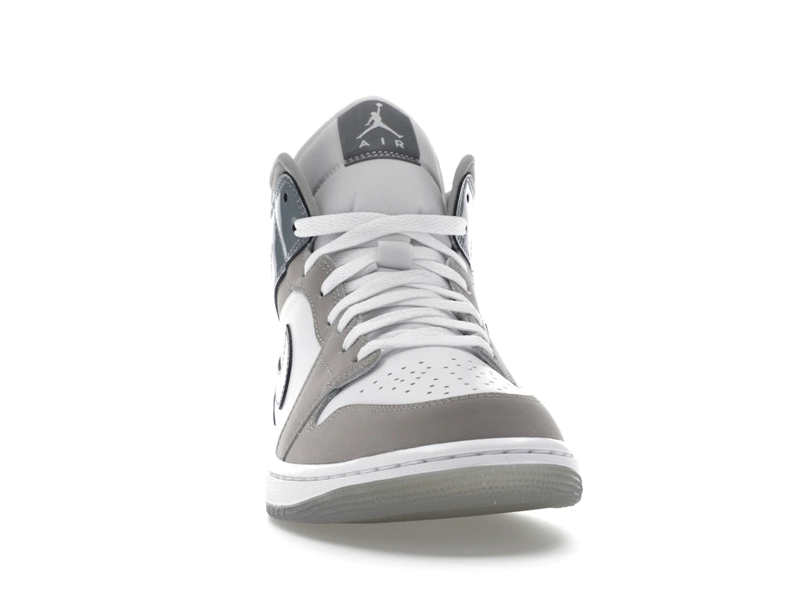 Jordan 1 Mid SE White Medium Grey Cool Grey - vue secondaire A