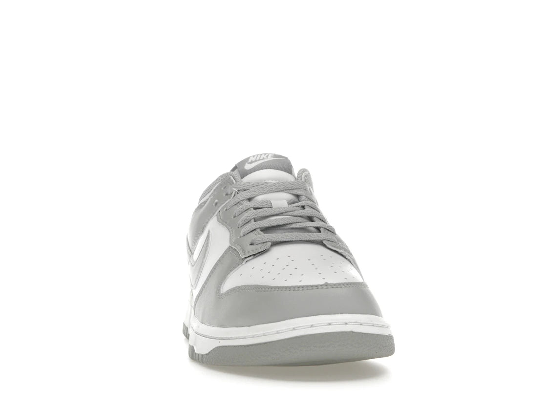 Nike Dunk Low Weiß Hellgrau - vue secondaire A