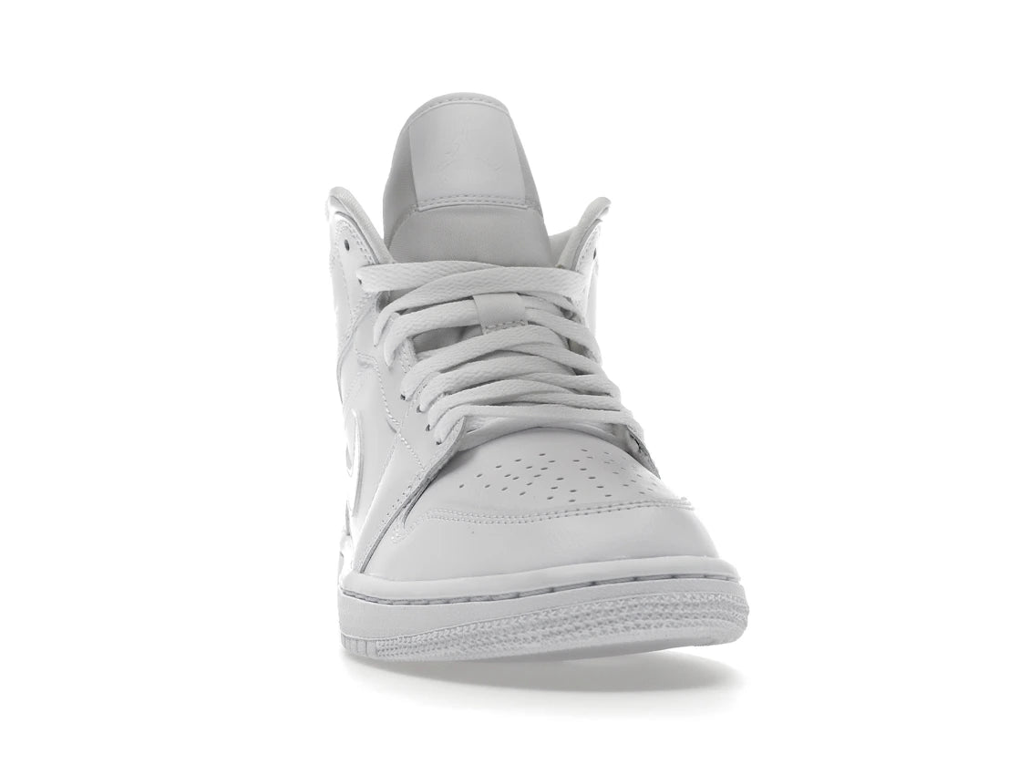 Air Jordan Mid Triple White (2022) (Damen) - vue secondaire A