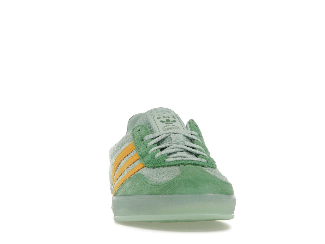 adidas Gazelle Indoor Hazy Green Crew Yellow (Women's) - vue secondaire A