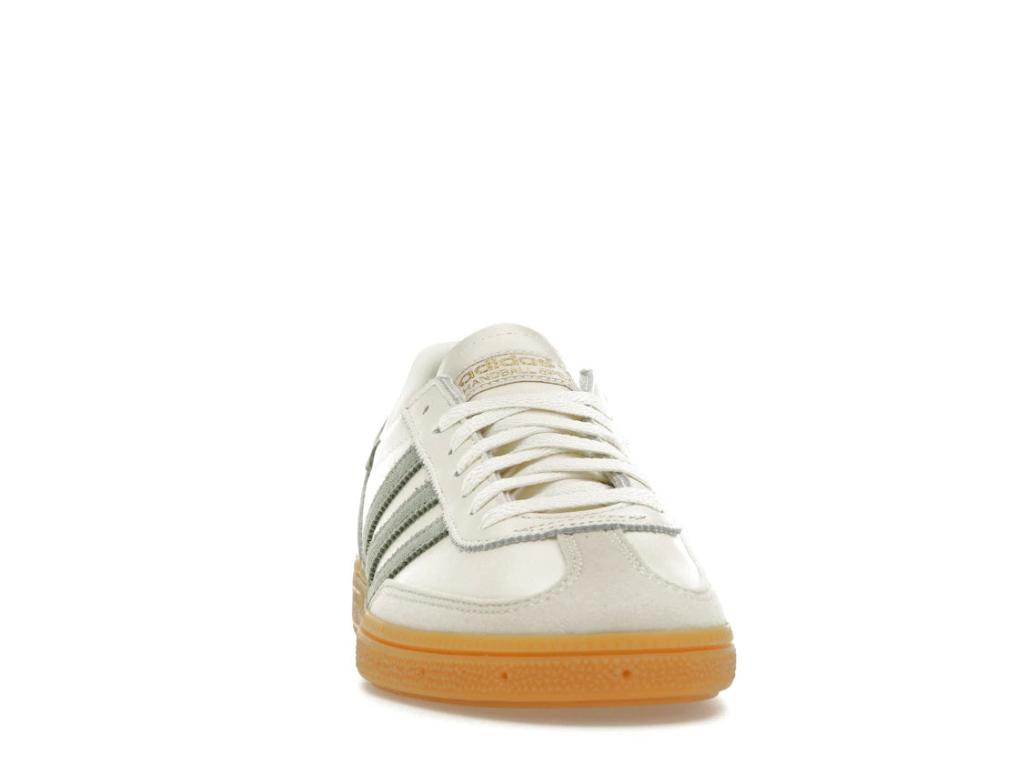 adidas Handball Spezial Off White Silver Green - vue secondaire A
