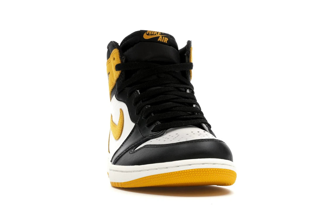 Jordan 1 Retro High Gelb Ocker - vue secondaire A