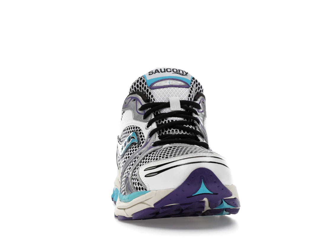 Saucony ProGrid Triumph 4 White Blue - vue secondaire A