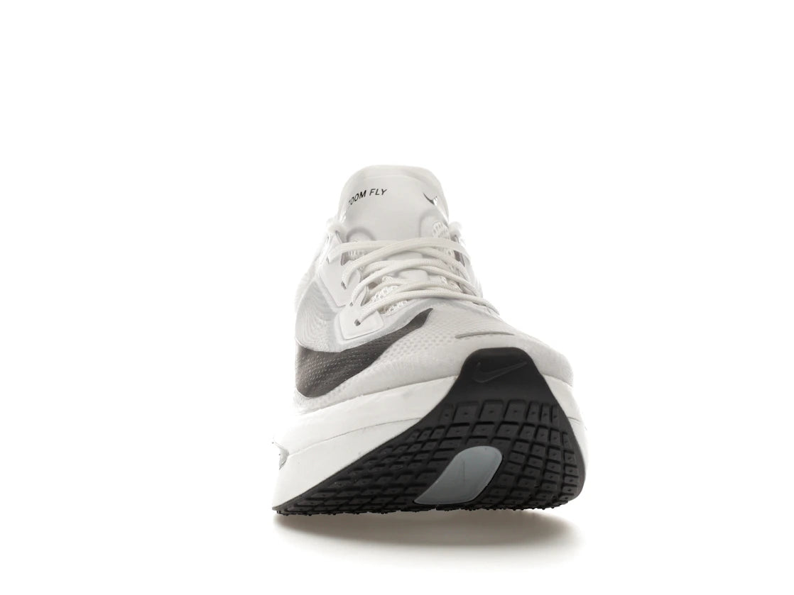 Nike Zoom Fly 6 White Pure Platinum Obsidian Mist Gridiron - vue secondaire A
