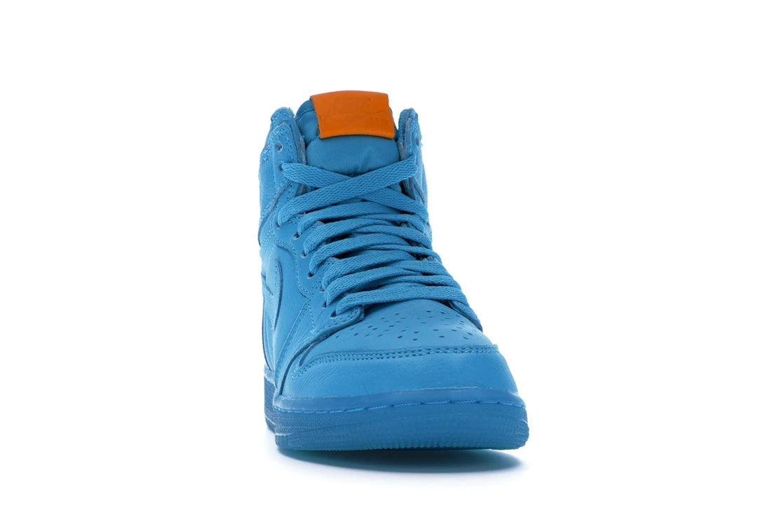 Jordan 1 Retro High Gatorade Blue Lagoon (GS) - vue secondaire A