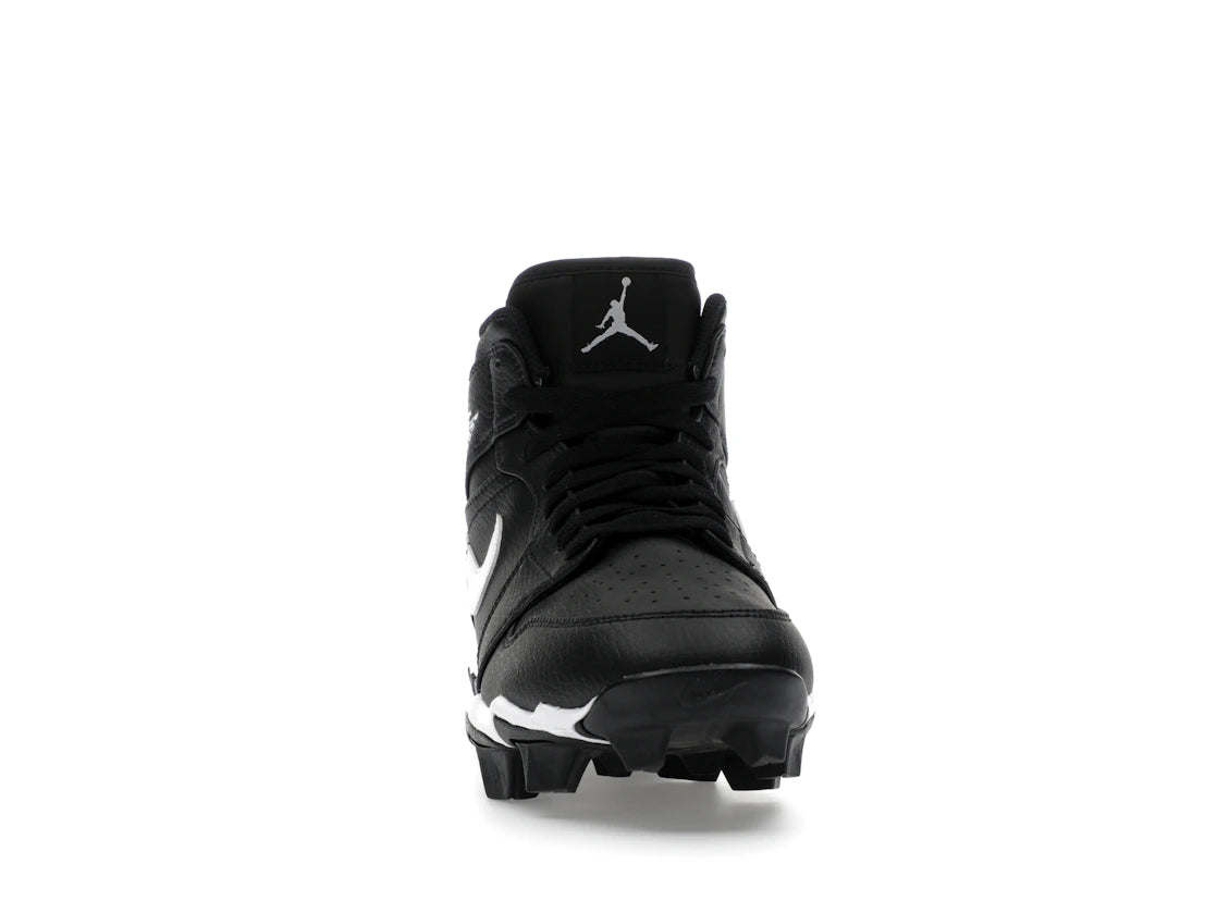 Jordan 1 Mid Cleat Black White (GS) - vue secondaire A