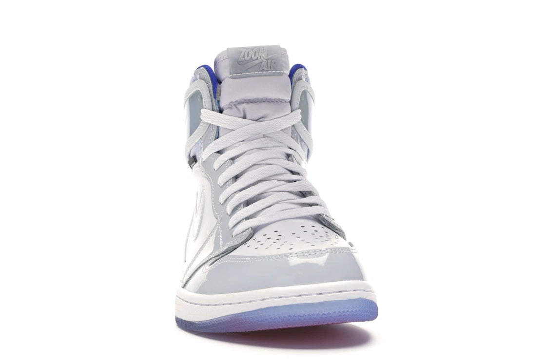 Jordan 1 Retro High Zoom White Racer Blue - vue secondaire A