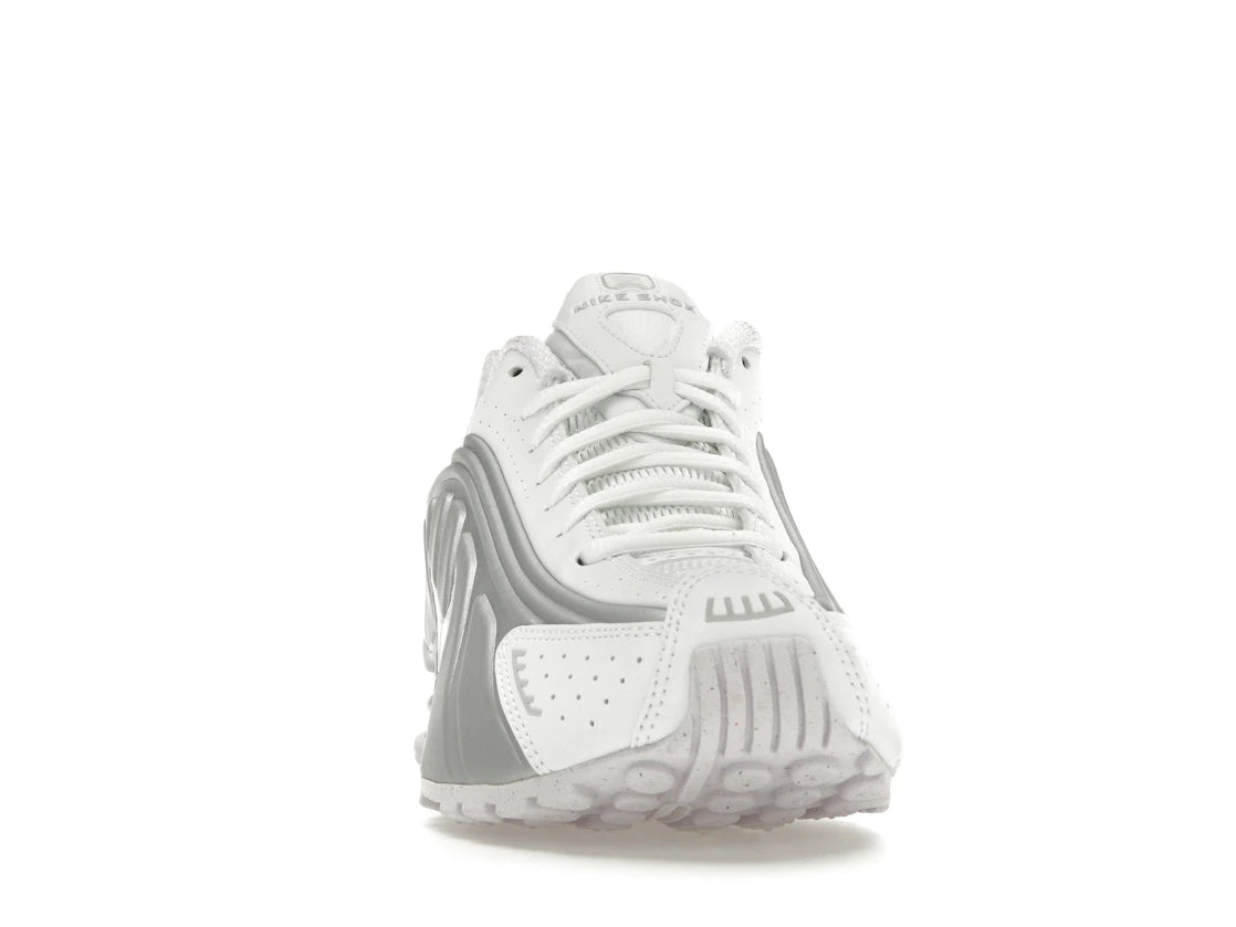 Nike Shox R4 White Metallic Platinum Barely Grape (Women's) - vue secondaire A