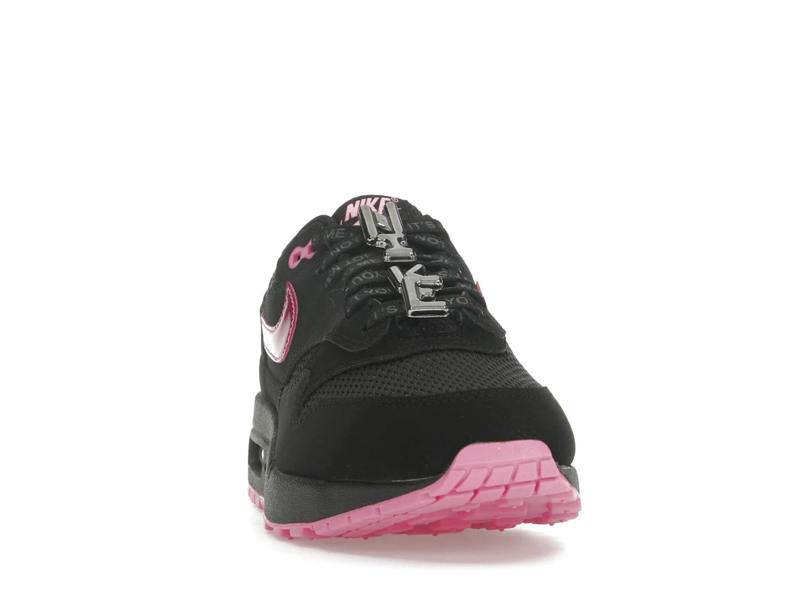 Nike Air Max 1 PRM Valentinstag Schwarz - vue secondaire A
