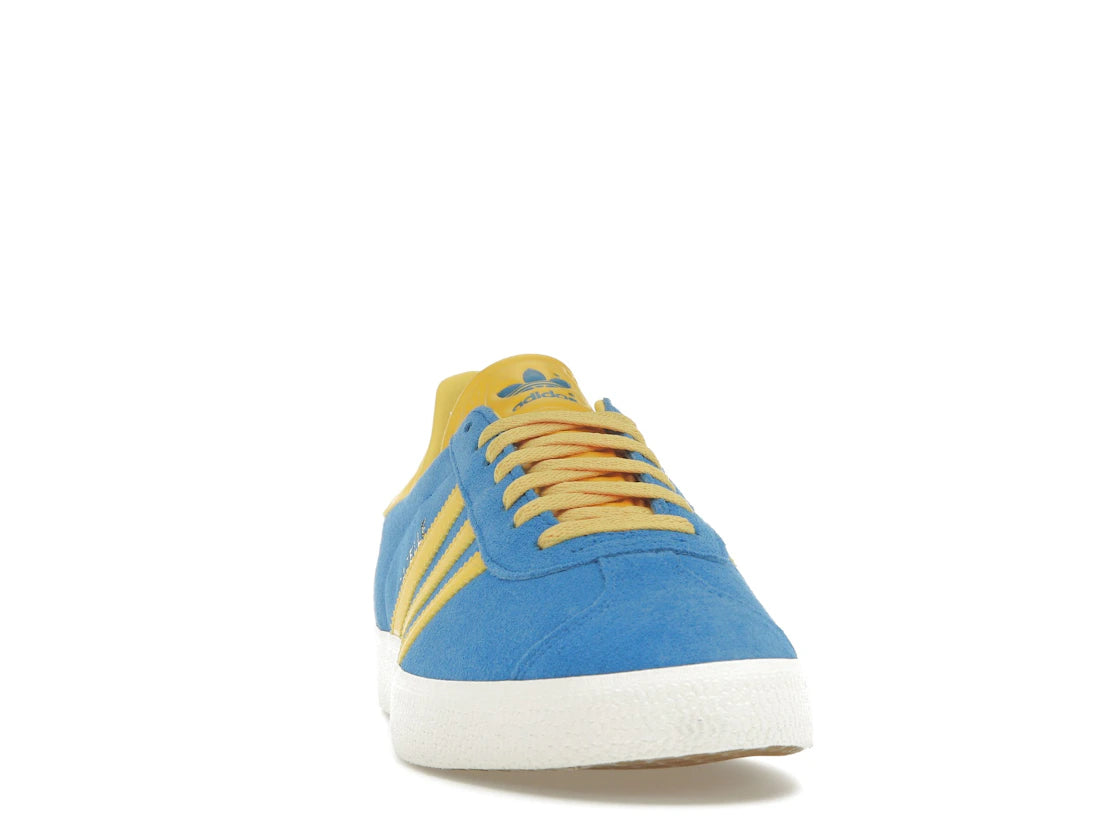 adidas Gazelle Blue Yellow - vue secondaire A