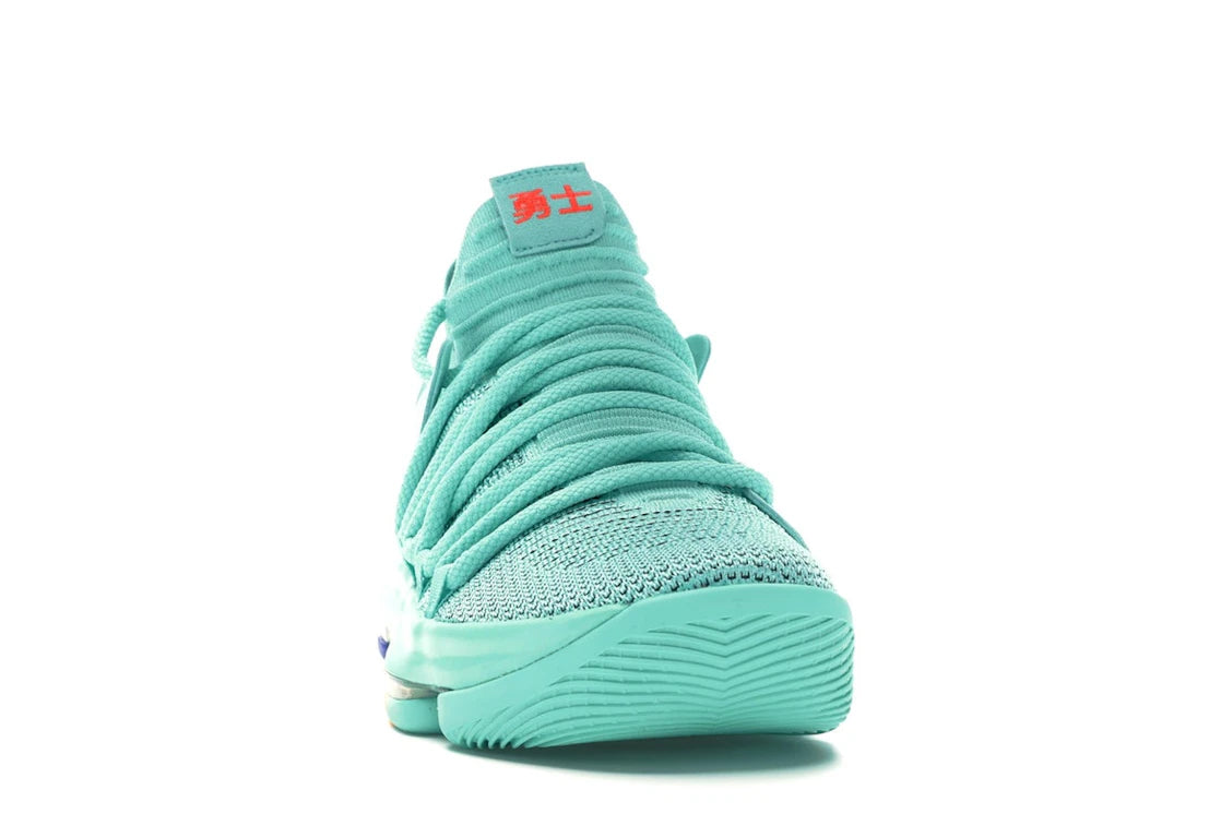 Nike KD 10 Hyper Turquoise - vue secondaire A