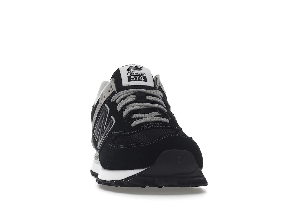 New Balance 574 Black White - vue secondaire A