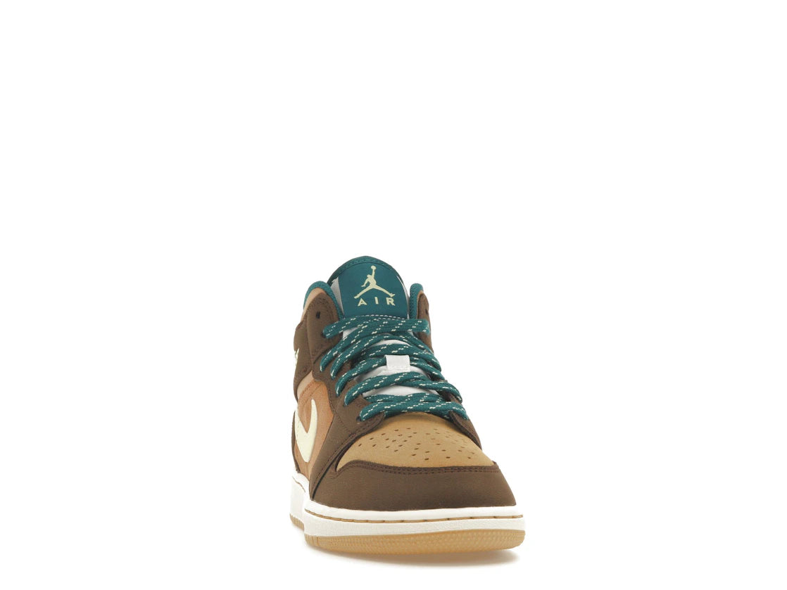 Jordan 1 Mid Cacao Wow (GS) - vue secondaire A