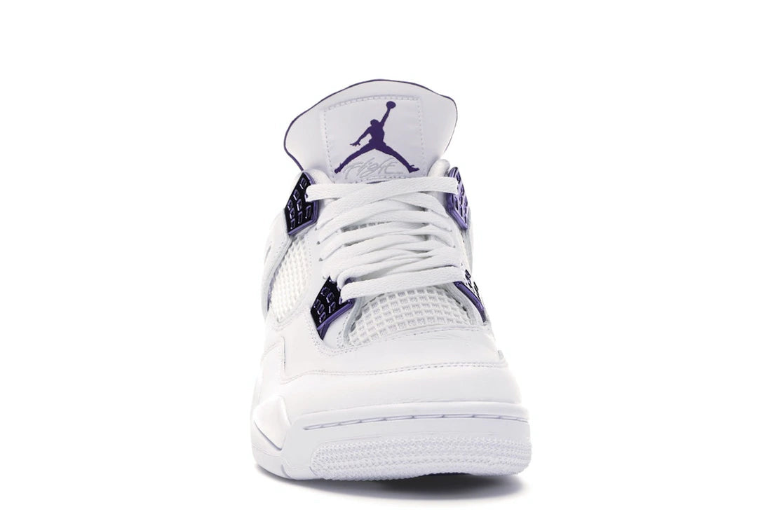 Jordan 4 Retro Metallic Purple - vue secondaire A