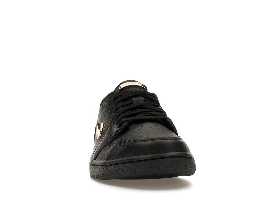 Jordan 1 Low Method of Make Black Metallic Gold (Damen) - vue secondaire A
