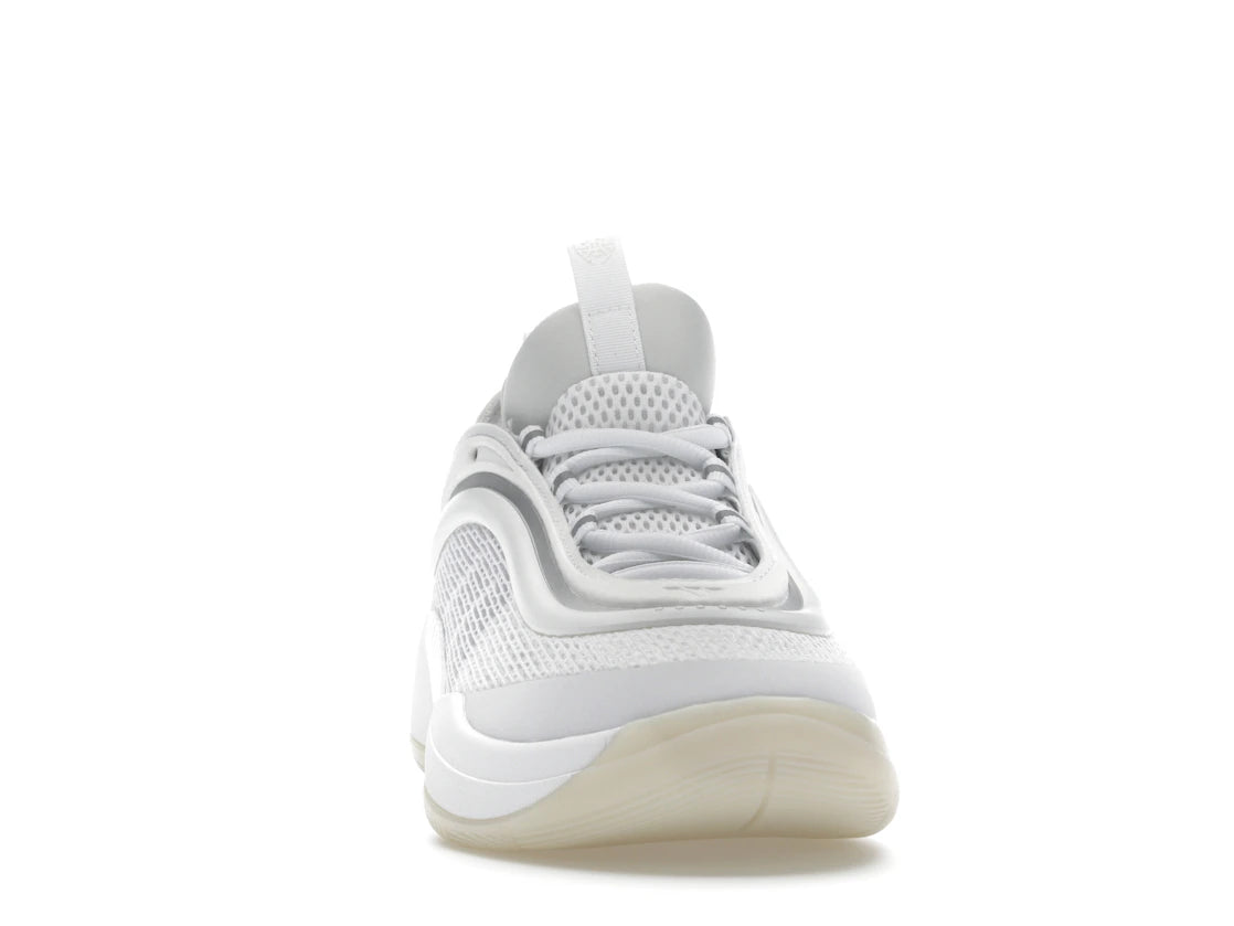 adidas D.O.N Issue #6 Triple White Cloud White Silver Metallic - vue secondaire A