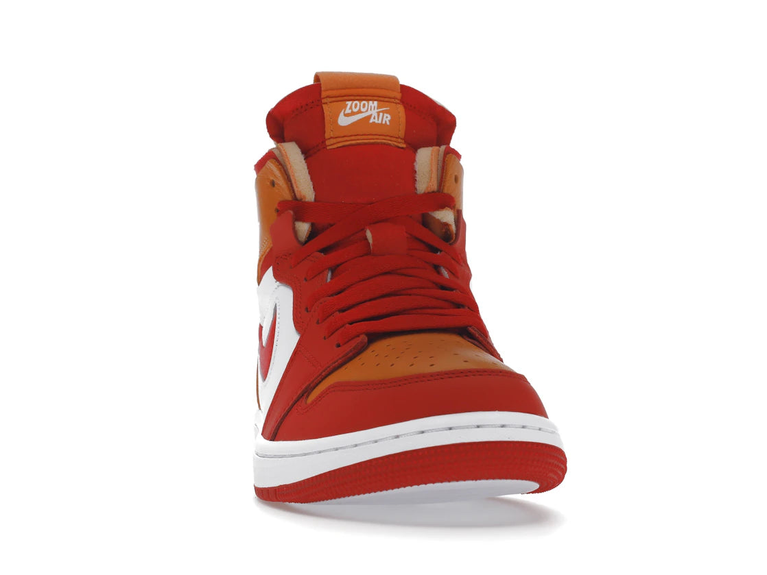 Jordan 1 High Zoom Air CMFT Fire Red Hot Curry (Women's) - vue secondaire A