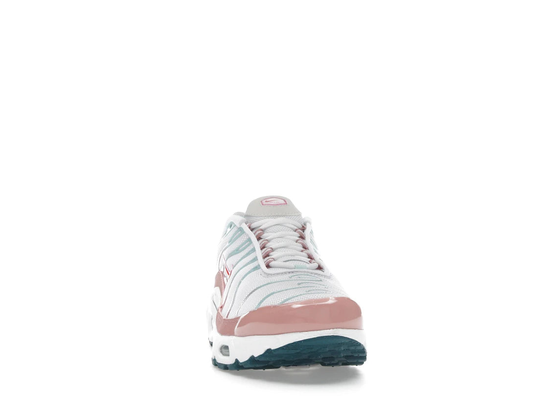 Nike Air Max Plus White Red Stardust Jade Ice Siren Red (GS) - vue secondaire A