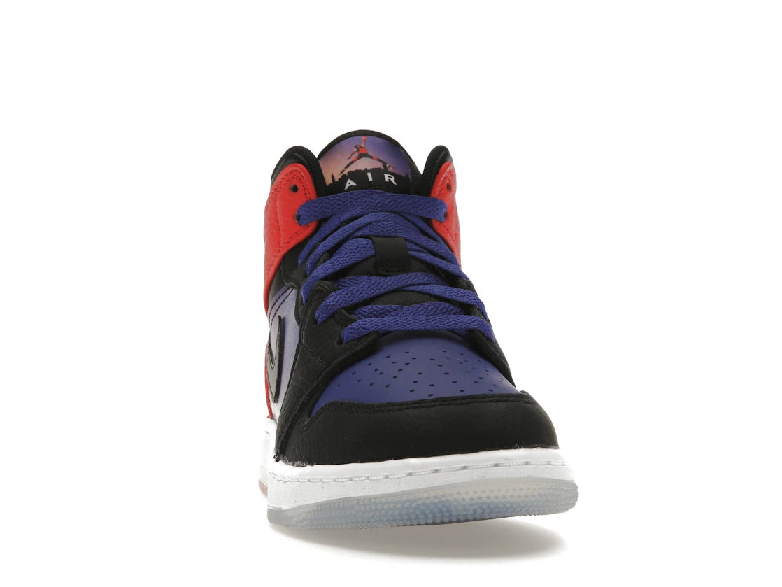 Jordan 1 Mid SS Skyline (GS) - vue secondaire A