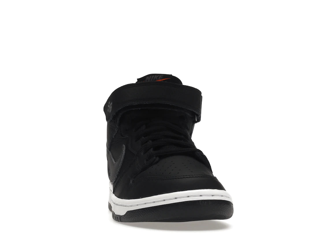 Nike SB Dunk Mid ISO Orange Label Schwarz Dunkelgrau - vue secondaire A