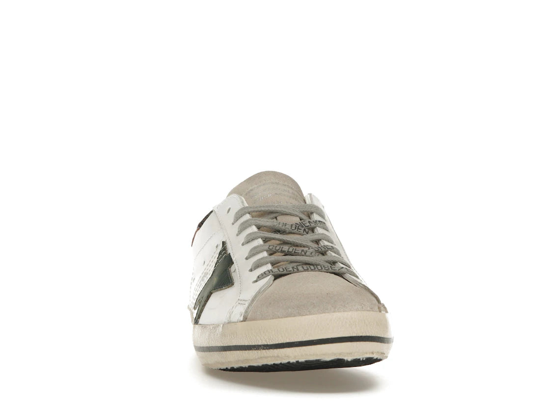 Golden Goose Super-Star White Seedpearl Green - vue secondaire A