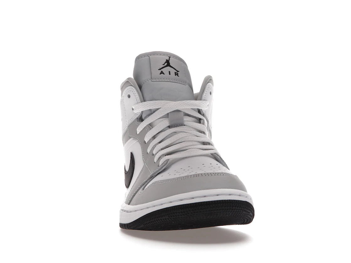 Jordan 1 Mid Light Smoke Gray (Damen) - vue secondaire A