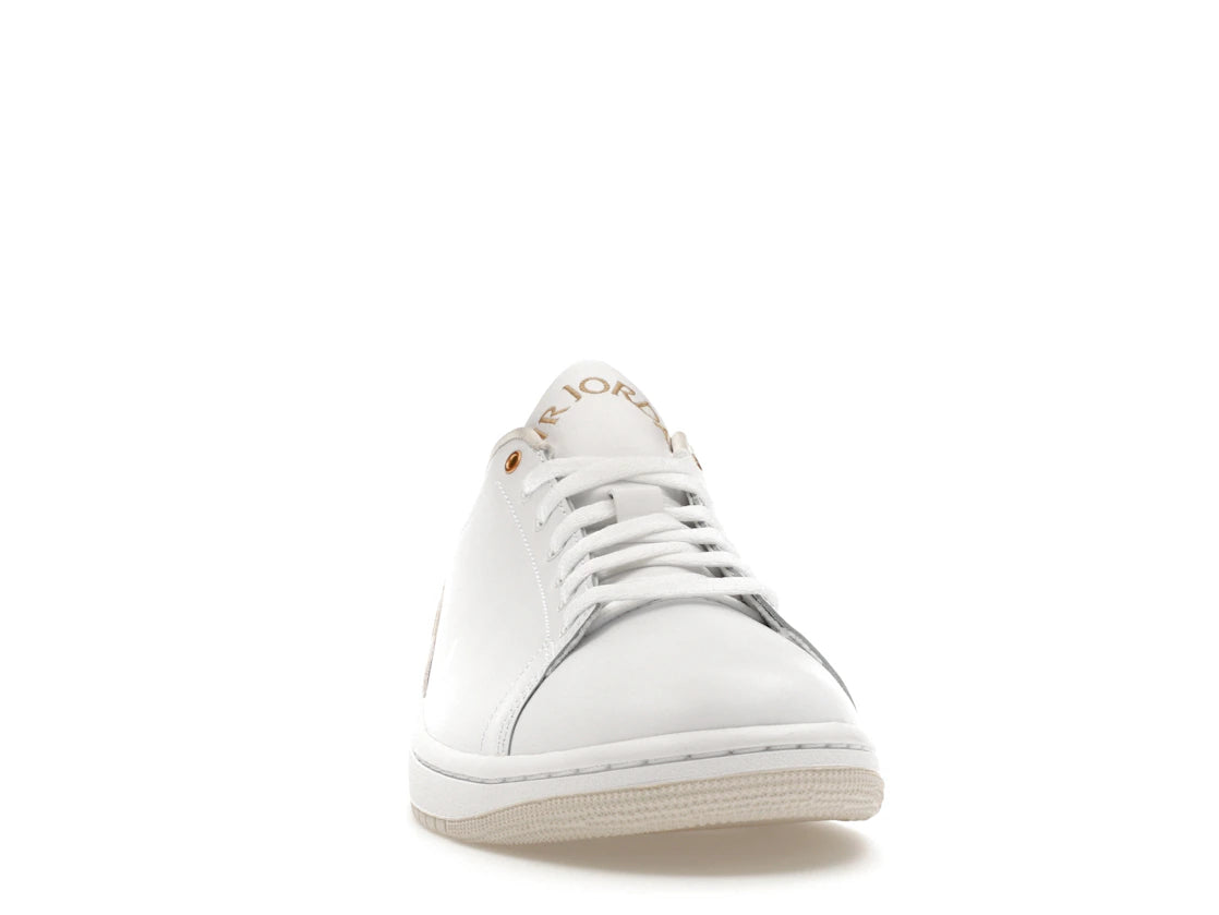 Jordan 1 Center Court Weiß Gold - vue secondaire A