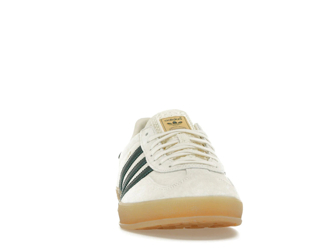 adidas Gazelle Indoor Cream White Collegiate Green Gum - vue secondaire A