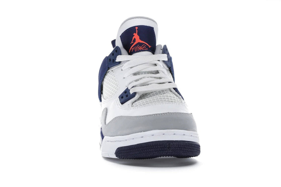 Jordan 4 Retro Deep Royal Blue (GS) - vue secondaire A